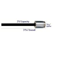 product Challenge Long Teflon 3/8" Drill Bit 2.5" Drilling Capacity